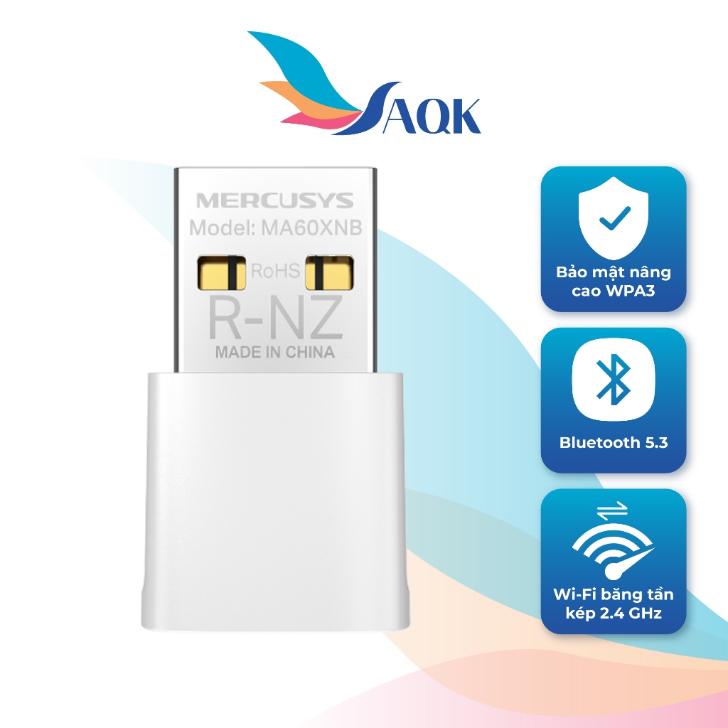 USB Wifi Innostyle Wifi 6 AX900 Nano Bluetooth USB Adapter MA60XNB - Hàng chính hãng