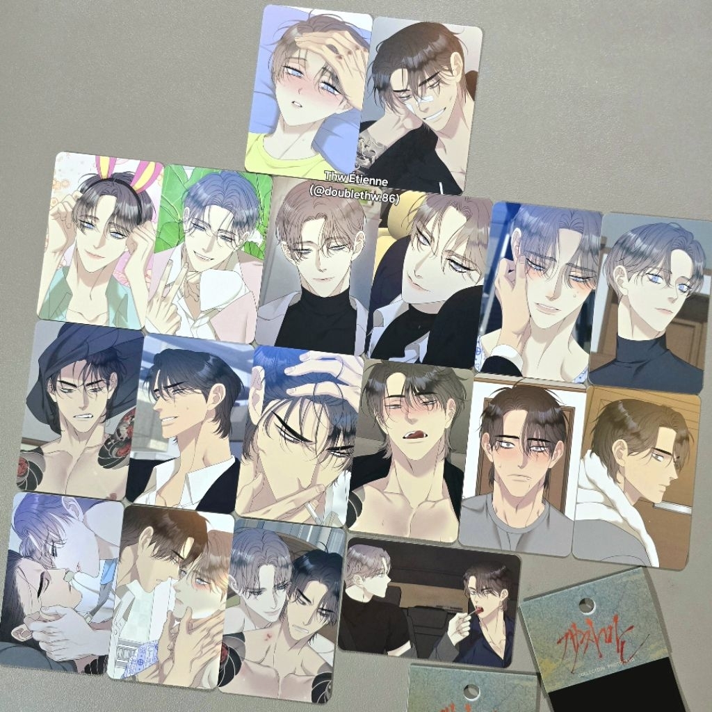 (SẴN) Thẻ bo góc Manhwa BL ' GAECHABAN ' chính hãng