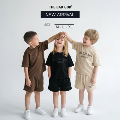 Set Quần Áo Trẻ Em Thu Đông The Bad God Serenity Bold Kid (1-6 tuổi)