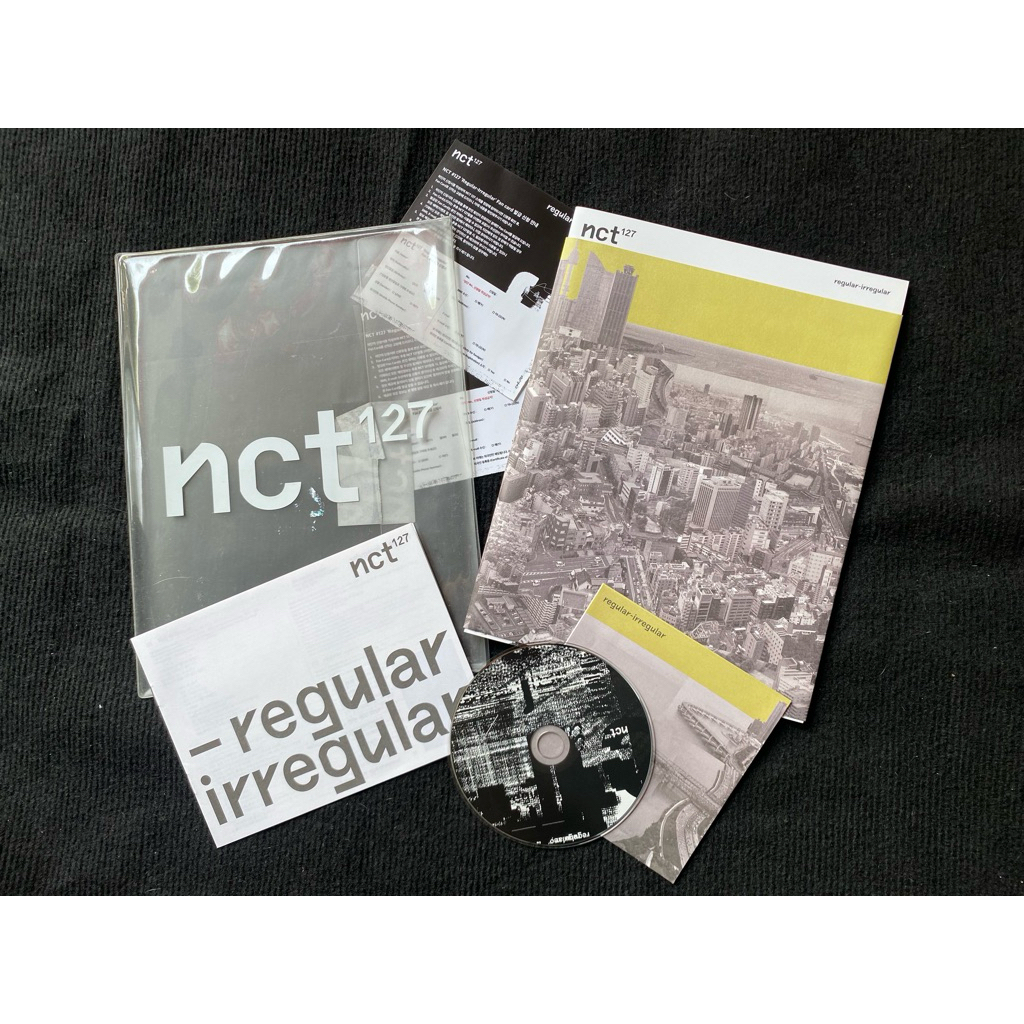 nct 127 mini album regular irregular đã khui seal gồm cd vs photobook đồ như hình