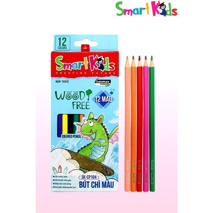 🍒 Bút chì màu lục giác 2B Bitex Wood Free nhiều loại