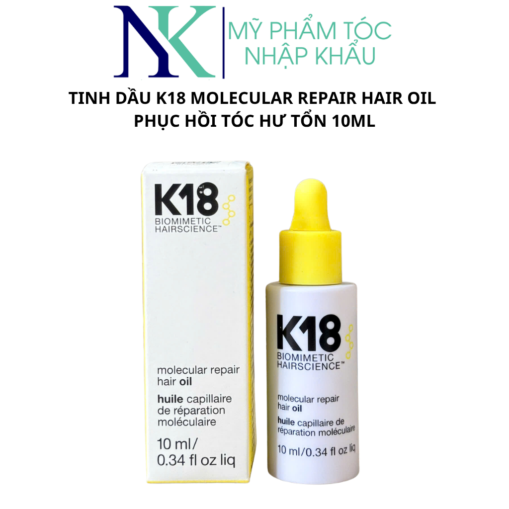 Tinh dầu K18 Molecular Repair Hair Oil phục hồi tóc hư tổn 10ml