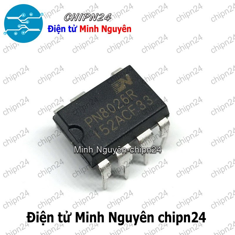 [1 con] (DT) IC PN8026 DIP-7 Hàng Tốt (PN8026R PN 8026) (Chip chuyển đổi nguồn không cách ly)