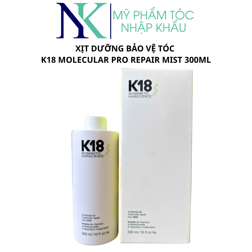 XỊT DƯỠNG BẢO VỆ TÓC K18 MOLECULAR PRO REPAIR MIST 300ML