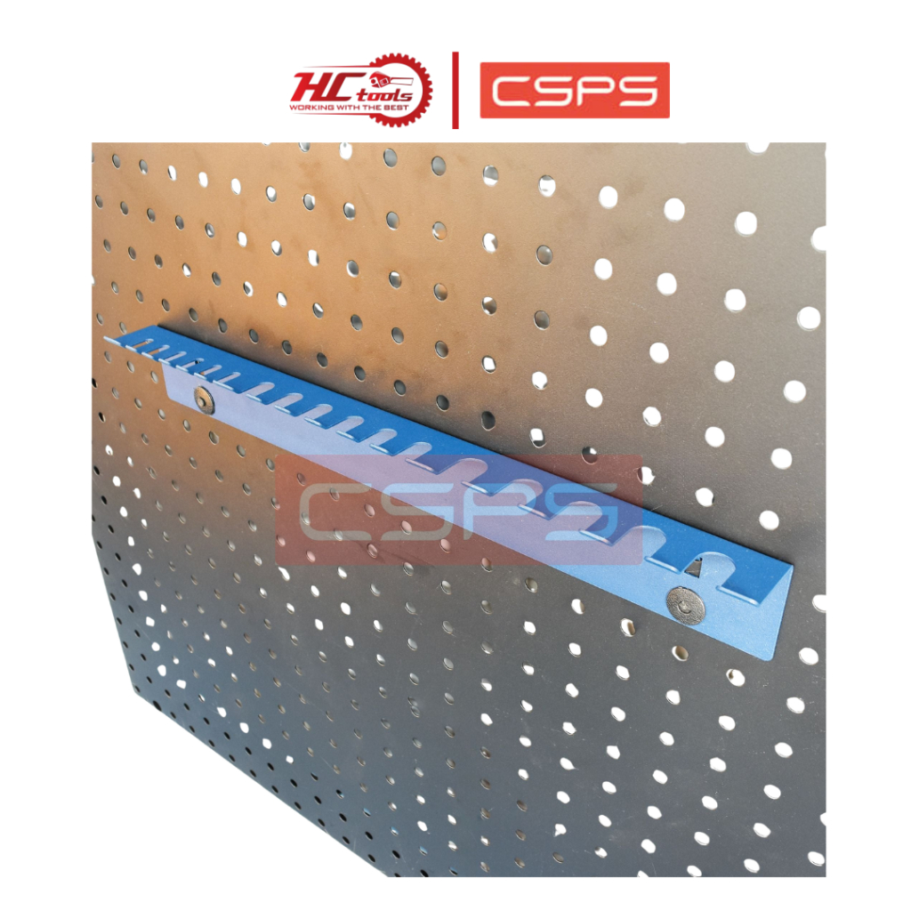 Giá Treo Tua Vít CSPS Cao Cấp Thanh Cắm Tô Vít Gắn Vách Lưới Đồ Nghề - HCTools VN