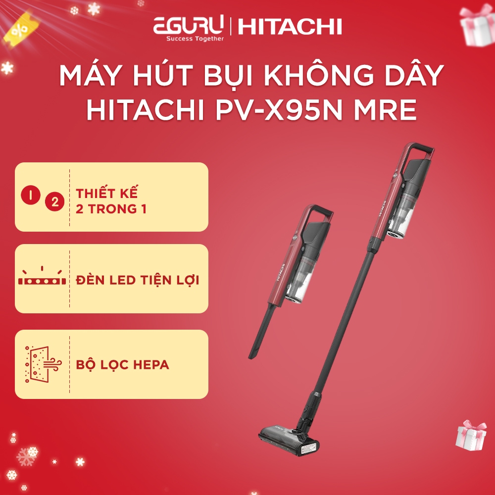 Máy hút bụi không dây Hitachi PV-X95N MRE