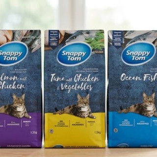 [8kg] SNAPPY TOM Thức Ăn Hạt Khô Dành Cho Mèo  Dinh Dưỡng Cân Bằng, Giúp Mèo Khỏe Mạnh Và Ăn Ngon