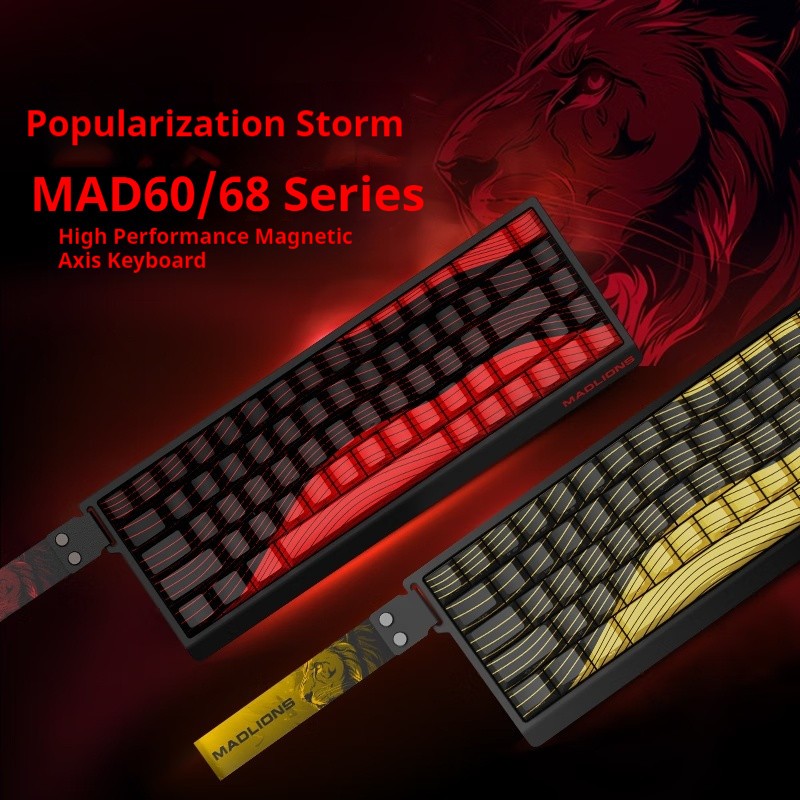 Bàn phím từ tính ATK MAD 60 / MAD 68 HE Rapid Trigger 8KHz chuyên game FPS