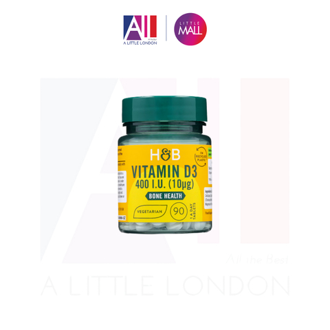 Dưỡng thể Vitamin D3 Holland & Barrett Vitamin D3 400 I.U (Bill Anh)