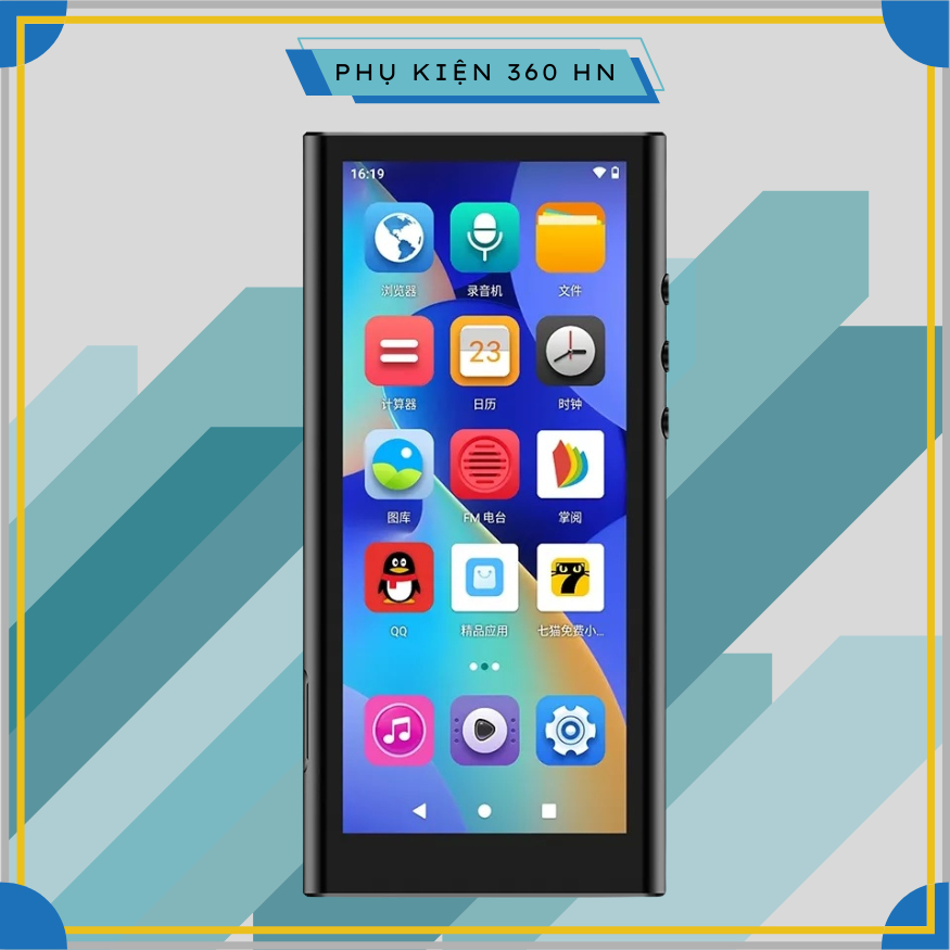 Máy Nghe Nhạc Android MP4 Màn Hình Cảm Ứng 4.0 Inch Bluetooth WiFi Ruizu Z90 Bộ Nhớ Trong 64GB