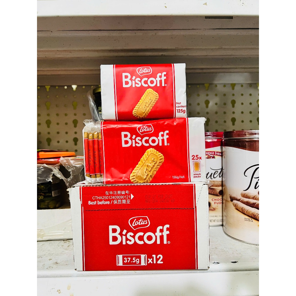 Bánh quy Biscoff hương caramel quế Hiệu Lotus - Bỉ