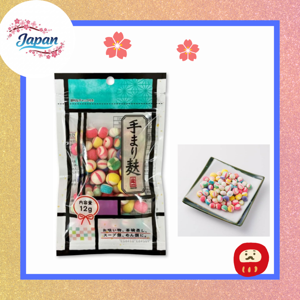 Bột gluten lúa mì Hitachiya Honpo Temari Fu (bột gluten lúa mì trang trí) đóng gói dạng túi có thể đ