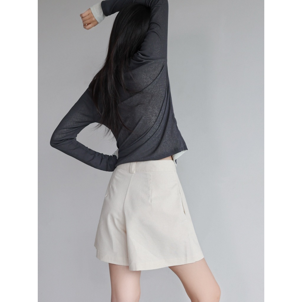 Quần short nữ linen - Linen Short | BigBuy360 - bigbuy360.vn