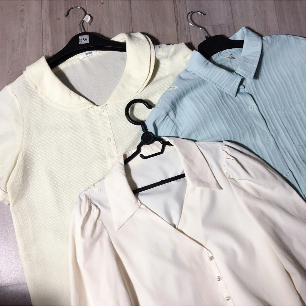 102Store Áo Sơ Mi Kiểu Pastel Nhẹ Nhàng P255W500