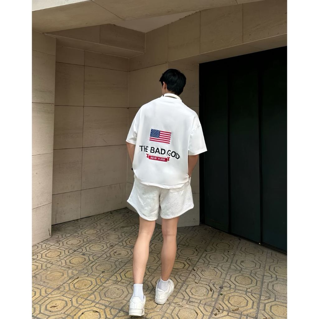 [NEW ARRIVALS 2026] Set Bộ Hè The Bad God New York Chất Cotton Form Boxy Cho Nam Nữ | BigBuy360 - bigbuy360.vn