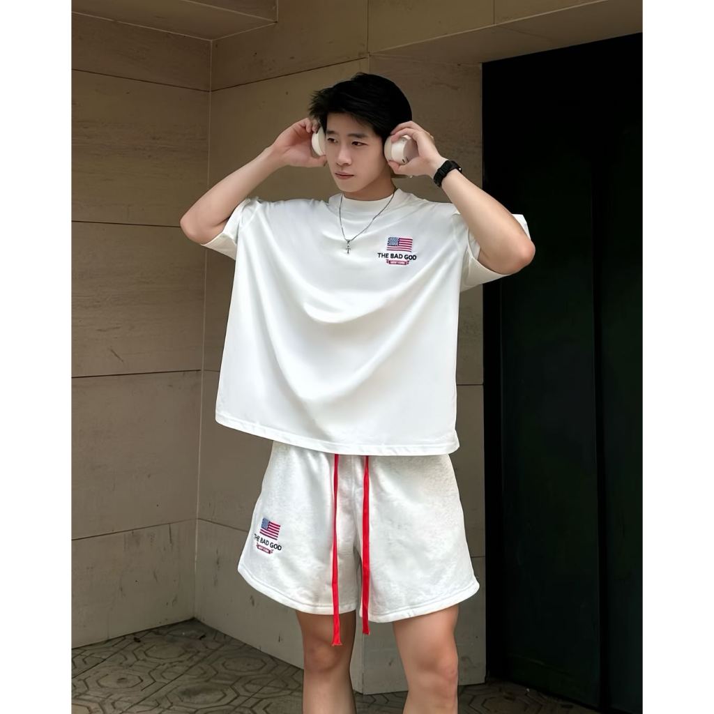 [NEW ARRIVALS 2026] Set Bộ Hè The Bad God New York Chất Cotton Form Boxy Cho Nam Nữ | BigBuy360 - bigbuy360.vn