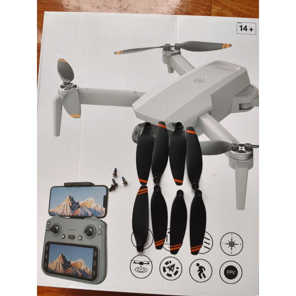Bộ Cánh Quạt Thay Thế Cho Flycam L106 Max / L106 Pro / L106 Pro 3 – Chất Liệu Nhựa ABS Cao Cấp, Siêu