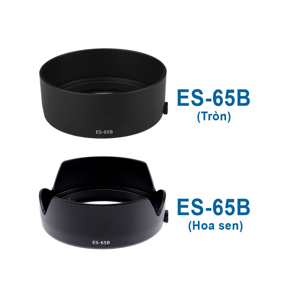 Loa Che Nắng ES-65B Cho Canon RF 50mm f/1.8 STM [Lens Hood Cho Canon RF 50mm f/1.8 STM]