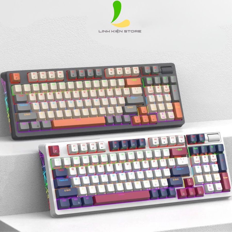 Bàn Phím Cơ XUNFOX K85 - Bàn Phím Có Dây Hỗ trợ Hotswap, 96 Phím Có Led RGB | BigBuy360 - bigbuy360.vn
