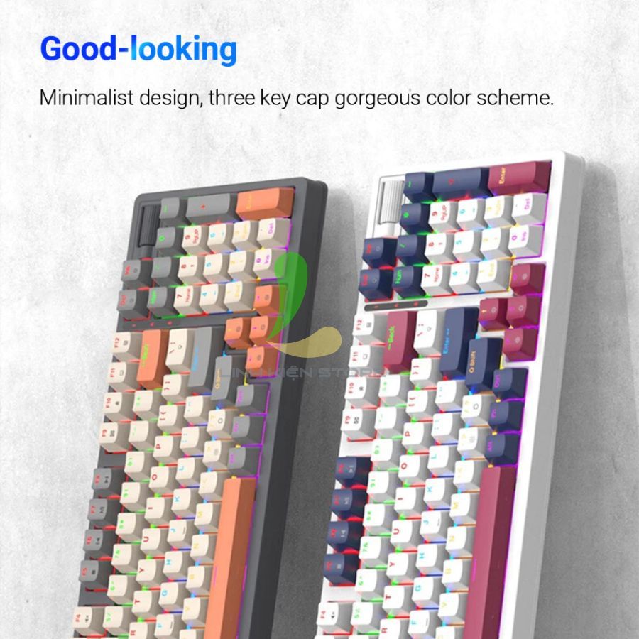 Bàn Phím Cơ XUNFOX K85 - Bàn Phím Có Dây Hỗ trợ Hotswap, 96 Phím Có Led RGB | BigBuy360 - bigbuy360.vn
