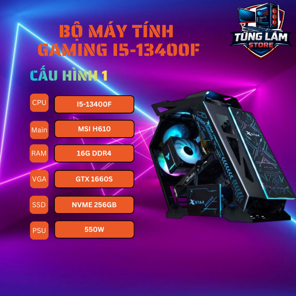 Bộ Máy Tính i5-13400F Gaming