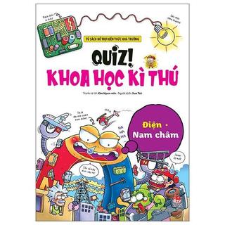 Sách Quiz! Khoa Học Kì Thú - Phần 2 - Thí Nghiệm-Quan Sát/Bí Quyết Học Tập/Hình Học/Robot/Khủng Long/... (Trọn Bộ)