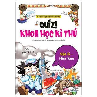 Sách Quiz! Khoa Học Kì Thú - Phần 2 - Thí Nghiệm-Quan Sát/Bí Quyết Học Tập/Hình Học/Robot/Khủng Long/... (Trọn Bộ)