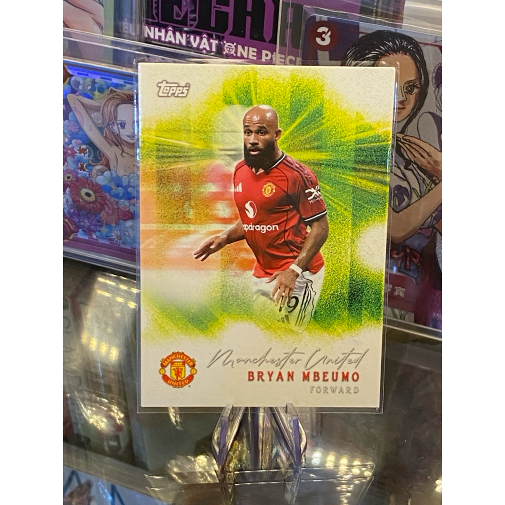 [SIÊU TÂN BINH MU] Thẻ Cầu Thủ Bryan Mbeumo Topps Manchester United Team Set 2025-26 #33