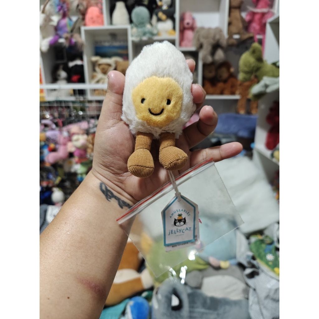 Móc khóa JELLYCAT quả trứng Rep 1:1