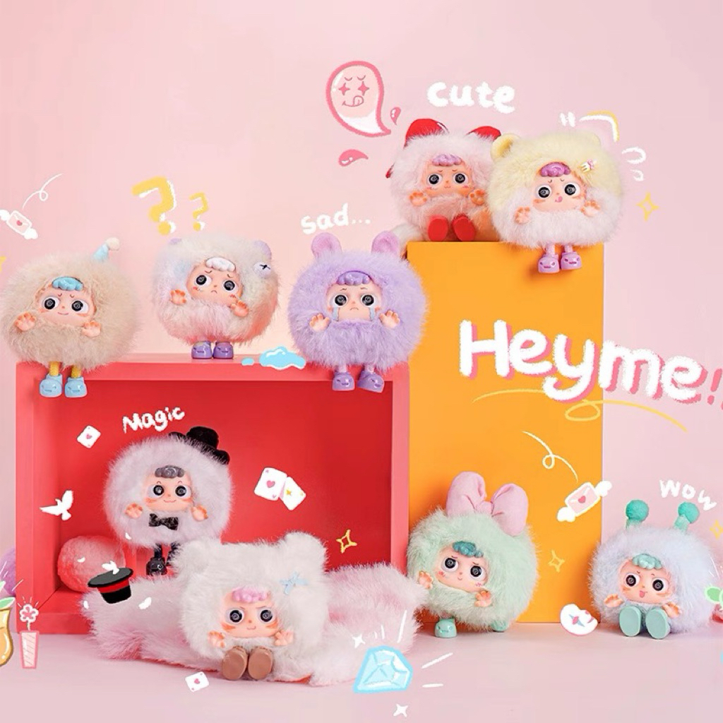 [ SẴN - SHIP HỎA TỐC SG ] BLINDBOX Heyme Little Ghost Series Plush Doll