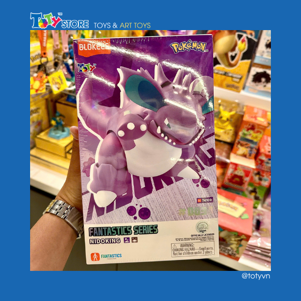 [CHÍNH HÃNG] Mô hình - Pokemon - Fantastics - Nidoking - Blokees - EP30