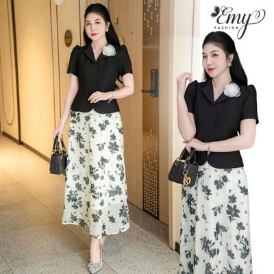 [LƯU Ý SẢN PHẨM CHỈ ÁO] Áo Thiết Kế EMY Thời Trang Cao Cấp A9651 Gân Hongkong Sang Chảnh Đi Tiệc
