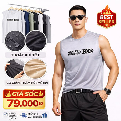 Áo thun sát nách nam thể thao cao cấp Pigofashion SMPASN02.1