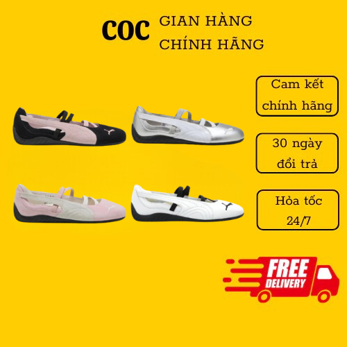 [ Authentic ] Giày Puma Speedcat Ballet. Giày Sneaker Puma Speedcat Ballet Basic Nữ