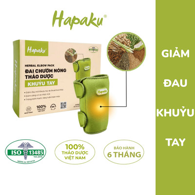 Đai Chườm Khuỷu Tay Hapaku Giảm Nhức Mỏi Xương Khớp, Hết Tê Bì Cánh Tay Làm Nóng Bằng Điện