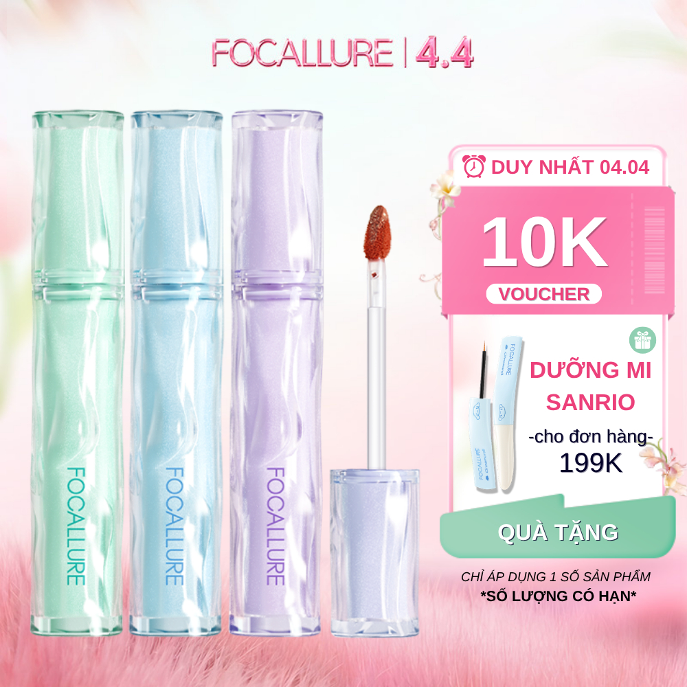 FOCALLURE Son Tint Siêu Căng Bóng Mọng Nước Lâu Trôi 2g