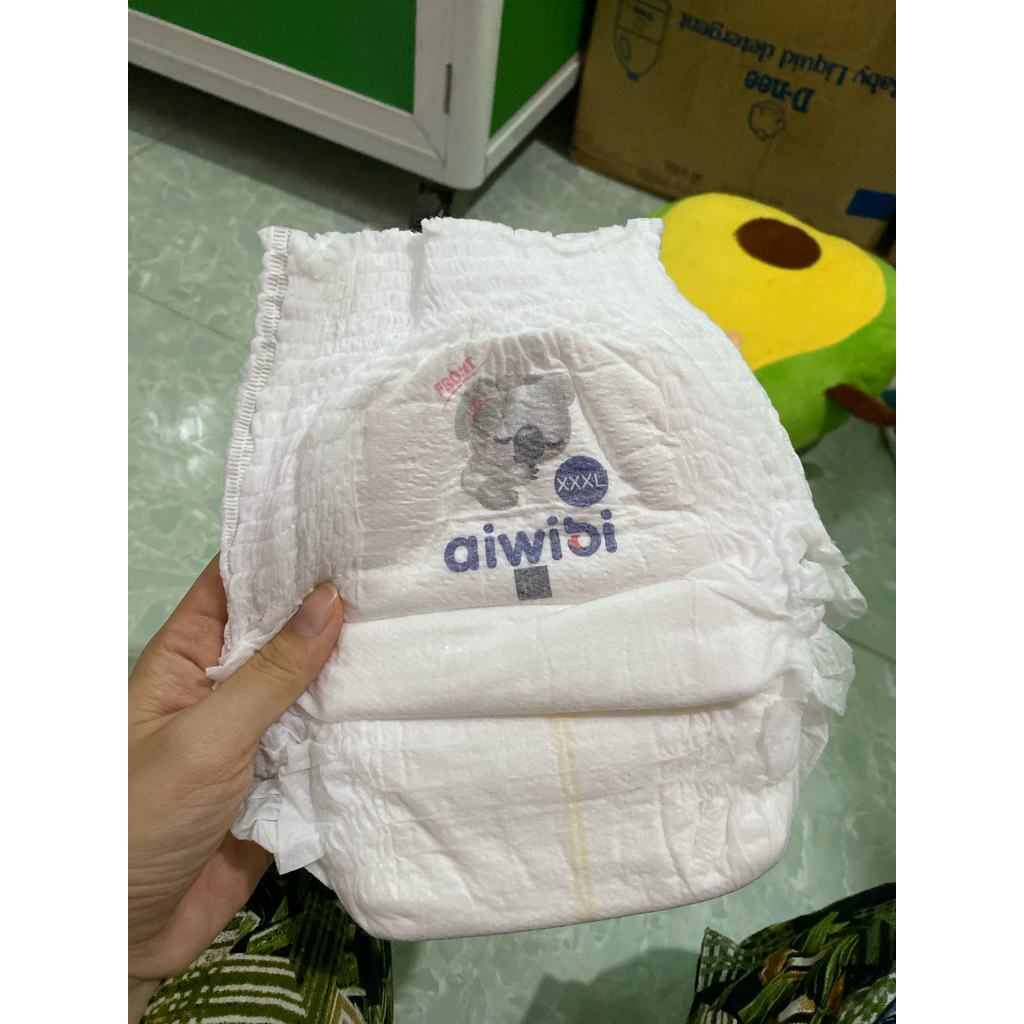 combo 2 miếng dùng thử bỉm quần Aiwibi XXXL cho bé