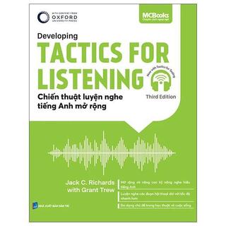 Sách - Tactics For Listening - Basic/Expanding/Developing - Chiến Thuật Luyện Nghe Tiếng Anh Cơ Bản/Nâng Cao/Mở Rộng