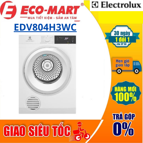 EDV804H3WC Máy sấy thông hơi Electrolux UltimateCare 8 kg EDV804H3WC