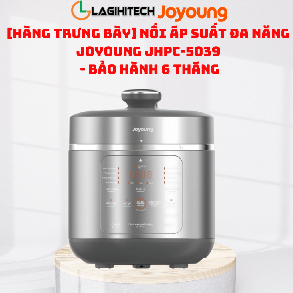 [HÀNG TRƯNG BÀY] Nồi áp suất đa năng Joyoung JHPC-5039, Dung tích 5L- Chính hãng, BH 6 tháng