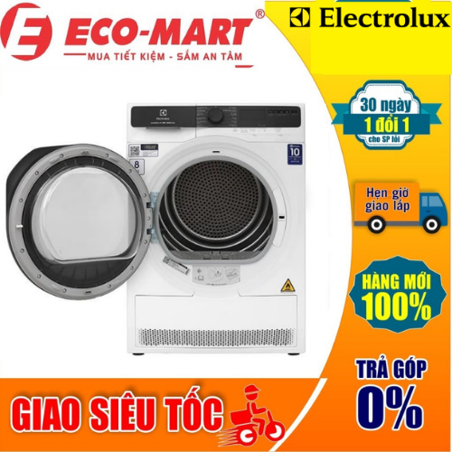 EDH803J5WC Máy sấy bơm nhiệt Electrolux UltimateCare 8 kg EDH803J5WC