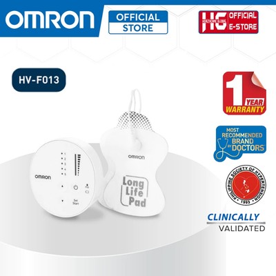 Máy Massage Xung Điện Trị Liệu Omron HV-F013 | Hỗ Trợ Giảm Đau Vai Gáy, Lưng, Cơ Khớp Hiệu Quả