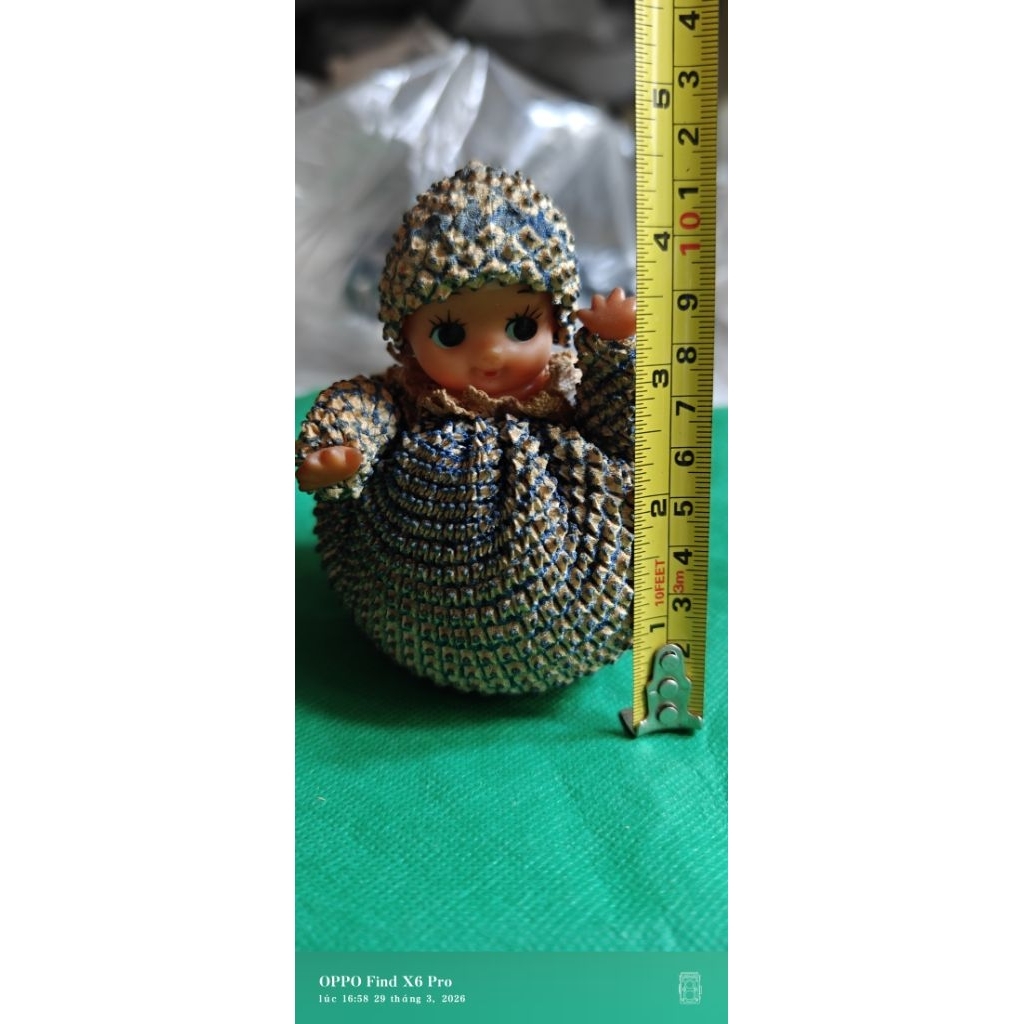 lọ mô hình búp bê Kewpie Nhật Bản xinh xắn cũ sưu tầm decor