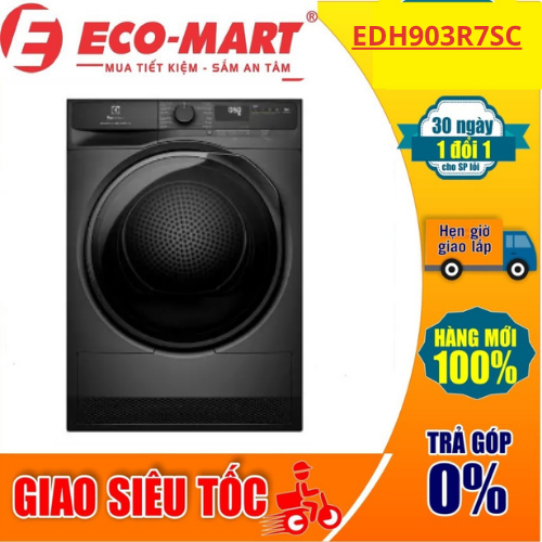 EDH903R7SC Máy sấy bơm nhiệt Electrolux UltimateCare 9 kg EDH903R7SC