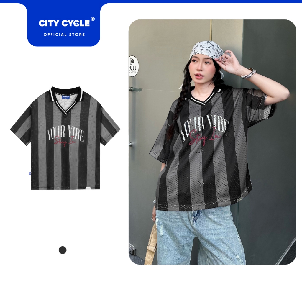 [CHỈ CÒN ĐEN] Áo thun polo có cổ boxy phông nam nữ trẻ trung Local Brand Chính Hãng City Cycle Áo Po