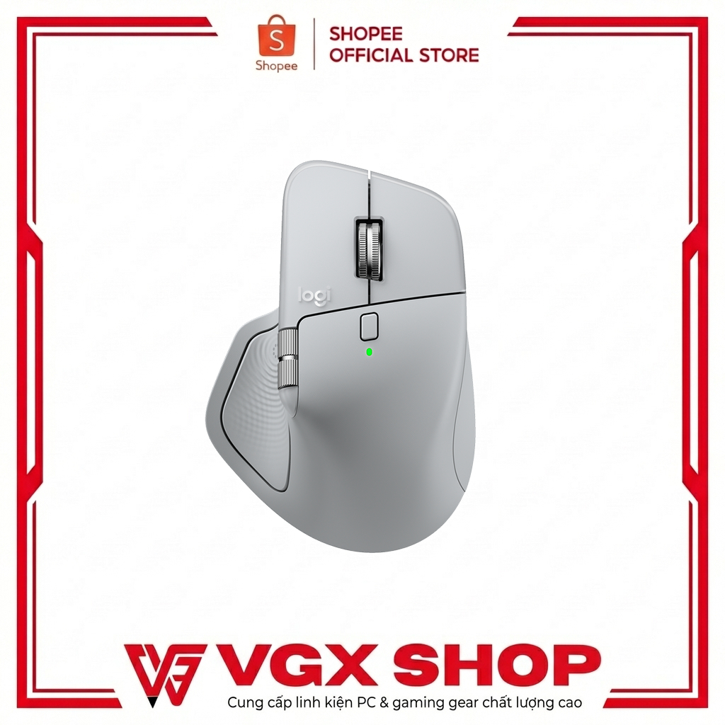 Chuột không dây MX Master 4 | Logitech | 8 Nút + Phản hồi
