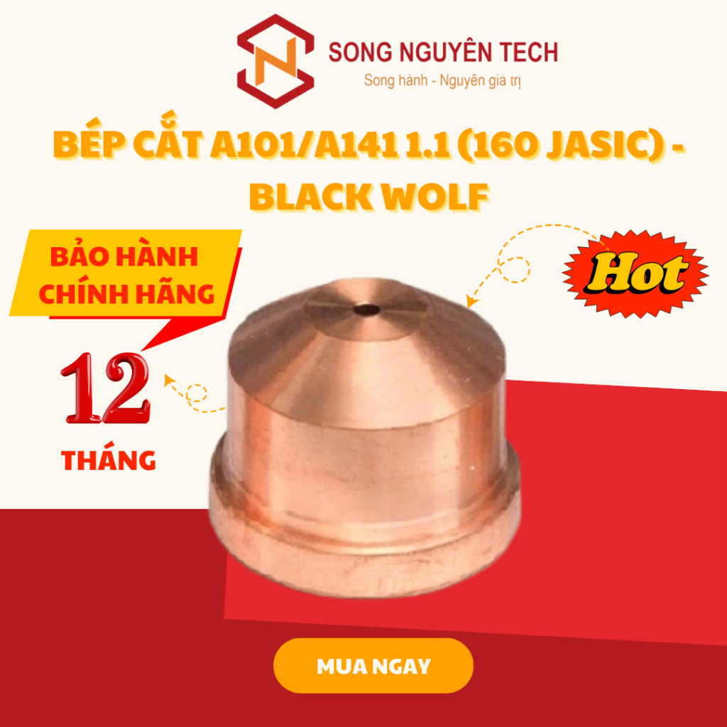 Bép cắt A101//A141 1.7 /  A101//A141 1.4 / A101//A141 1.1 (160 Jasic) - Black Wolf