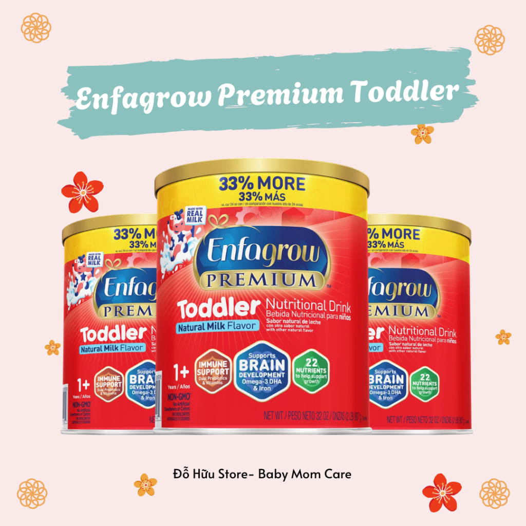 Sữa Enfagrow Premium Toddler cho bé từ 1+ 907g