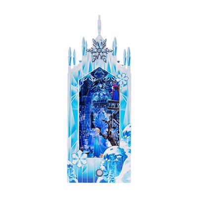 Mô Hình Gỗ 3D Lắp Ráp MU Book Nook Disney Frozen Elsa và Anna (158 mảnh) MY-L025B - WP265