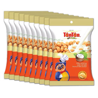 Combo Dây 5-10 Gói Đậu Phộng Nước Cốt Dừa Tân Tân 16g-24g